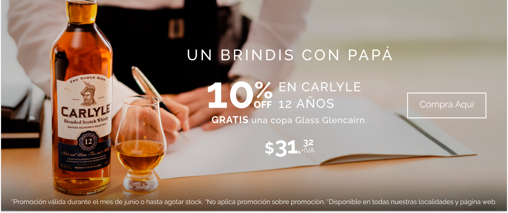 PROMO CARLYLE 12 AÑOS